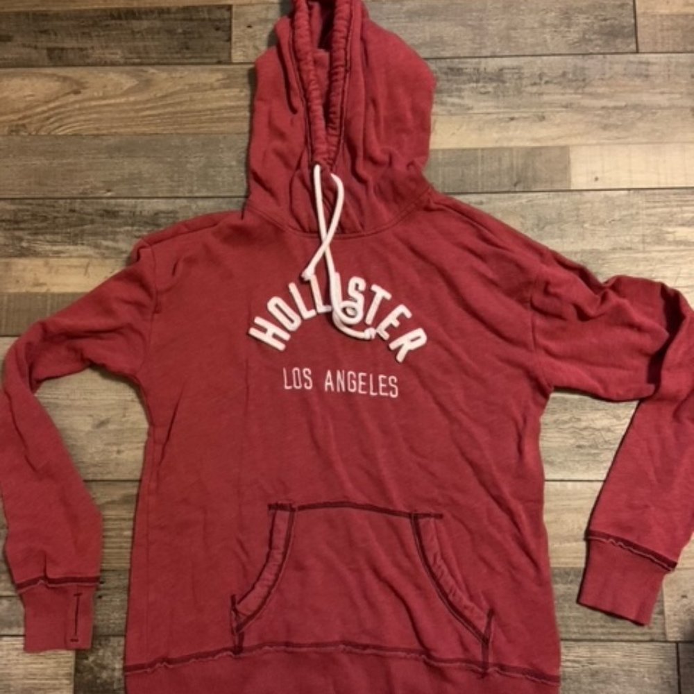 Hollister Dark Red Sweatshirt